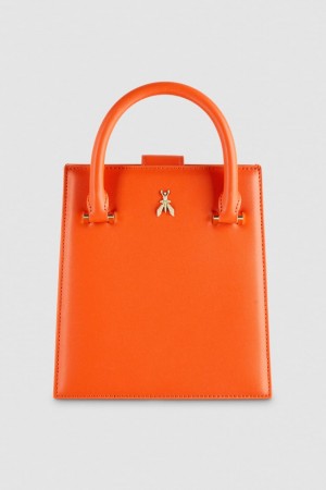 Patrizia Pepe Handbag With Shoulder Strap Laranja | 6984-YRVGF