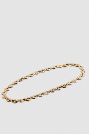 Patrizia Pepe New Chain Brass Belt Prateadas | 8905-EJUBV