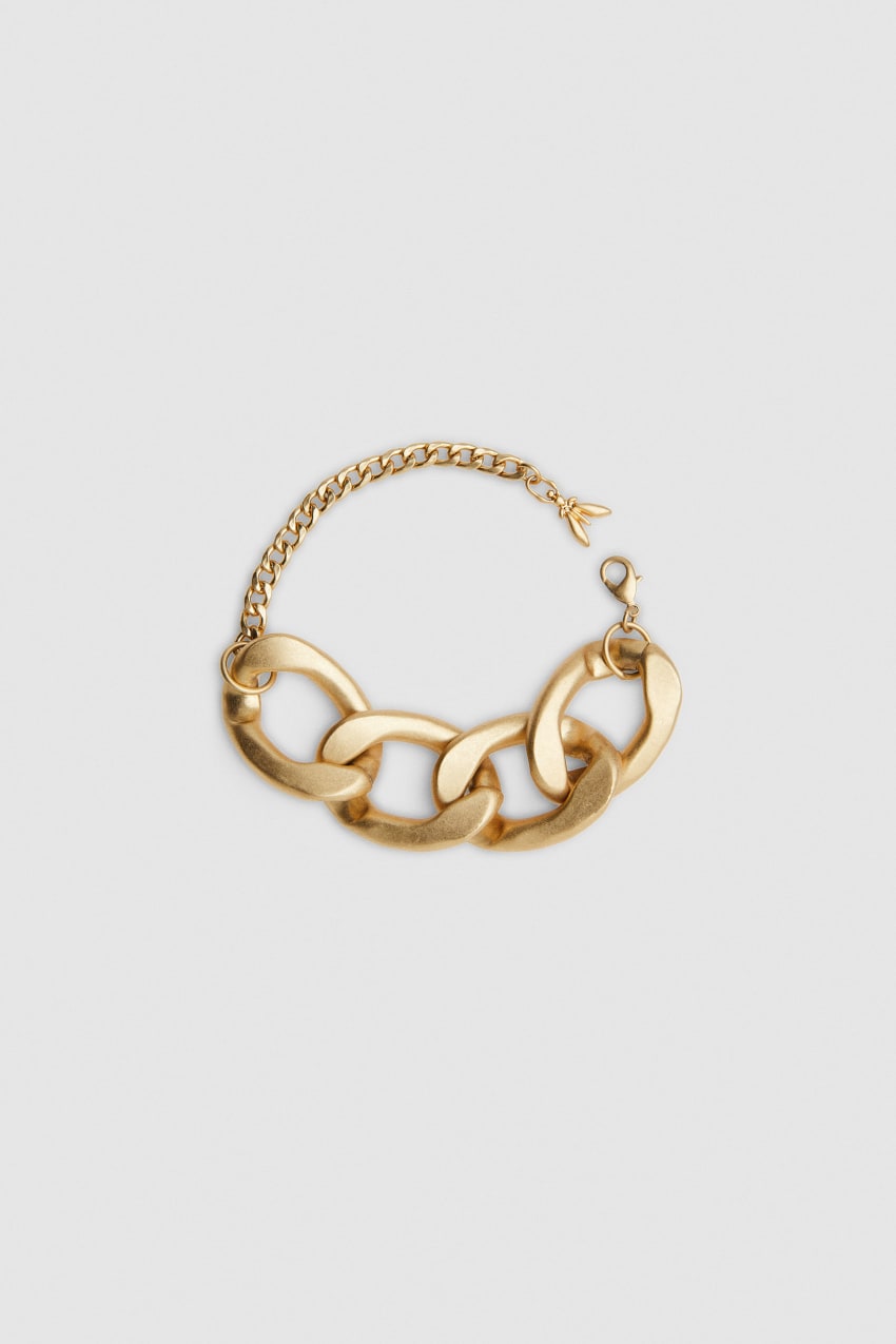 Patrizia Pepe Brass And Aluminum Bracelet Douradas | 2508-MHOQG