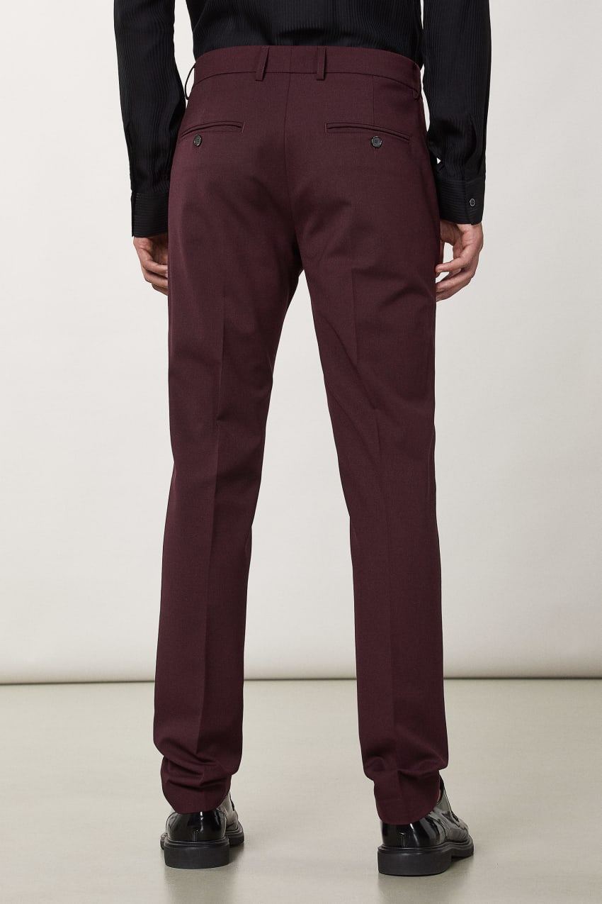 Patrizia Pepe Classic Gabardine Pants Roxo | 9516-XBLQY