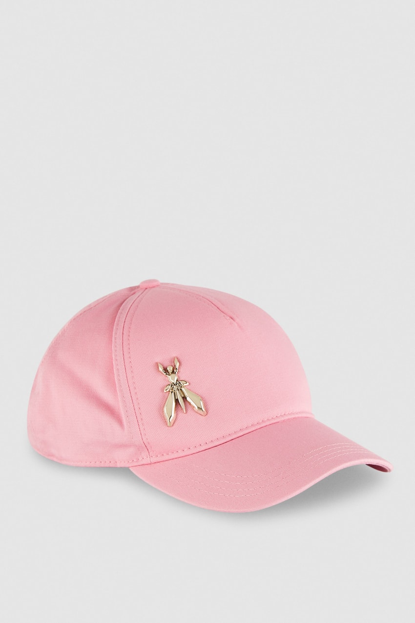 Patrizia Pepe Cotton Fly Baseball Cap Rosa | 0231-OGSZE