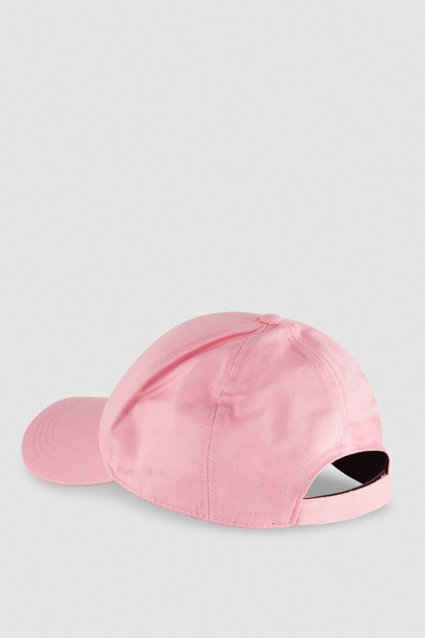 Patrizia Pepe Cotton Fly Baseball Cap Rosa | 0231-OGSZE