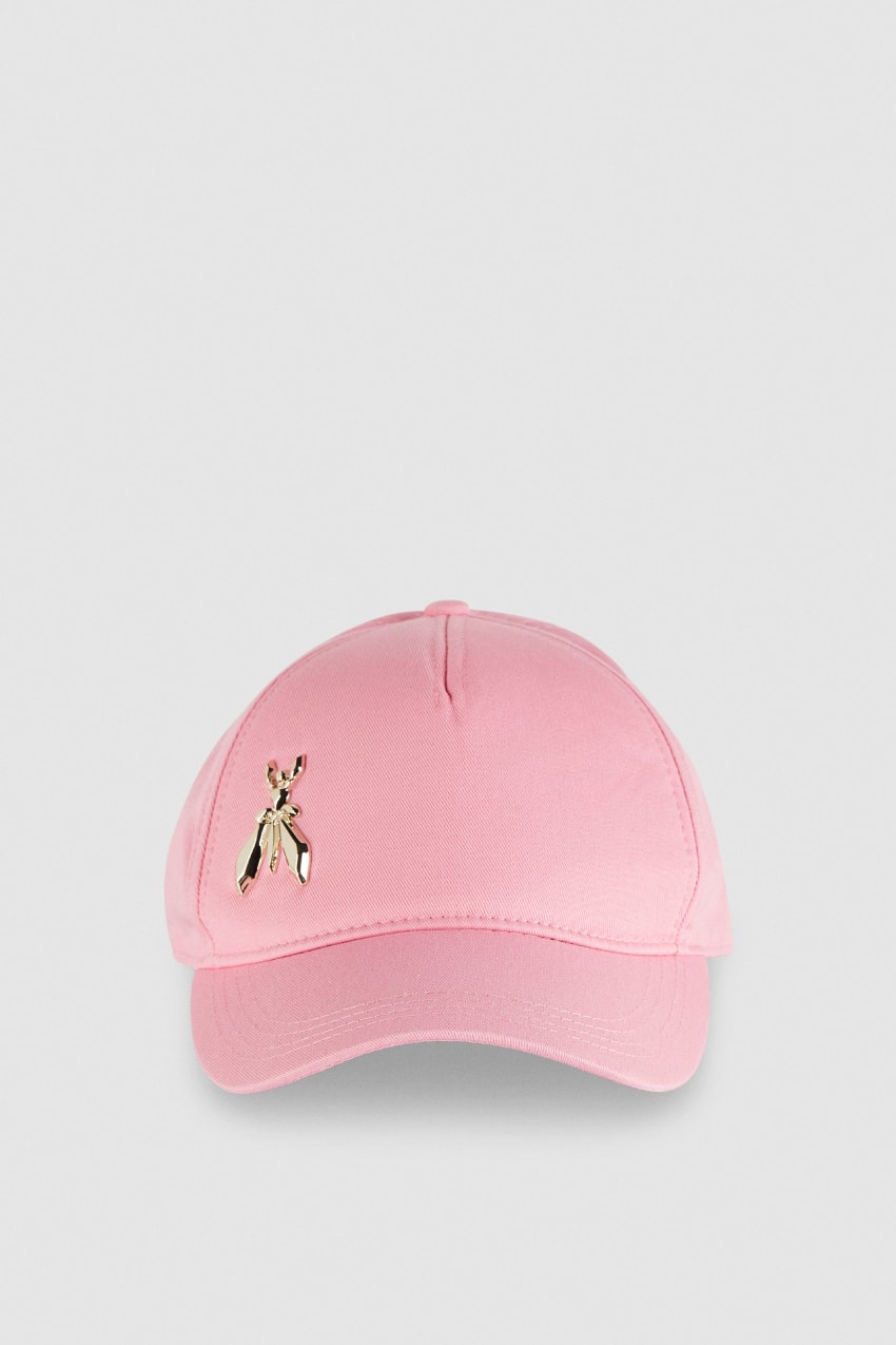 Patrizia Pepe Cotton Fly Baseball Cap Rosa | 0231-OGSZE