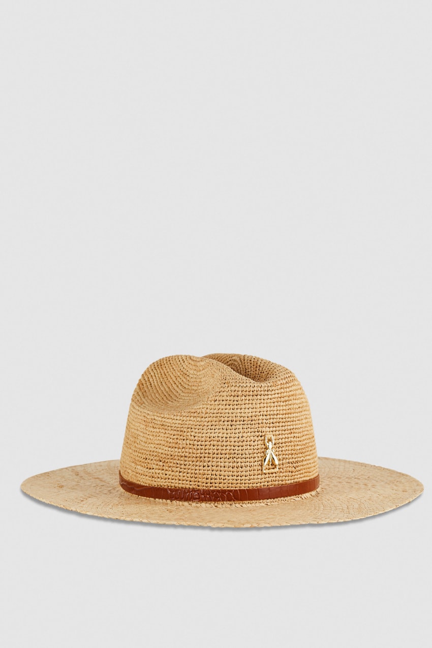 Patrizia Pepe Cowboy Hat With Leather Strap Branco | 3195-AQDNV