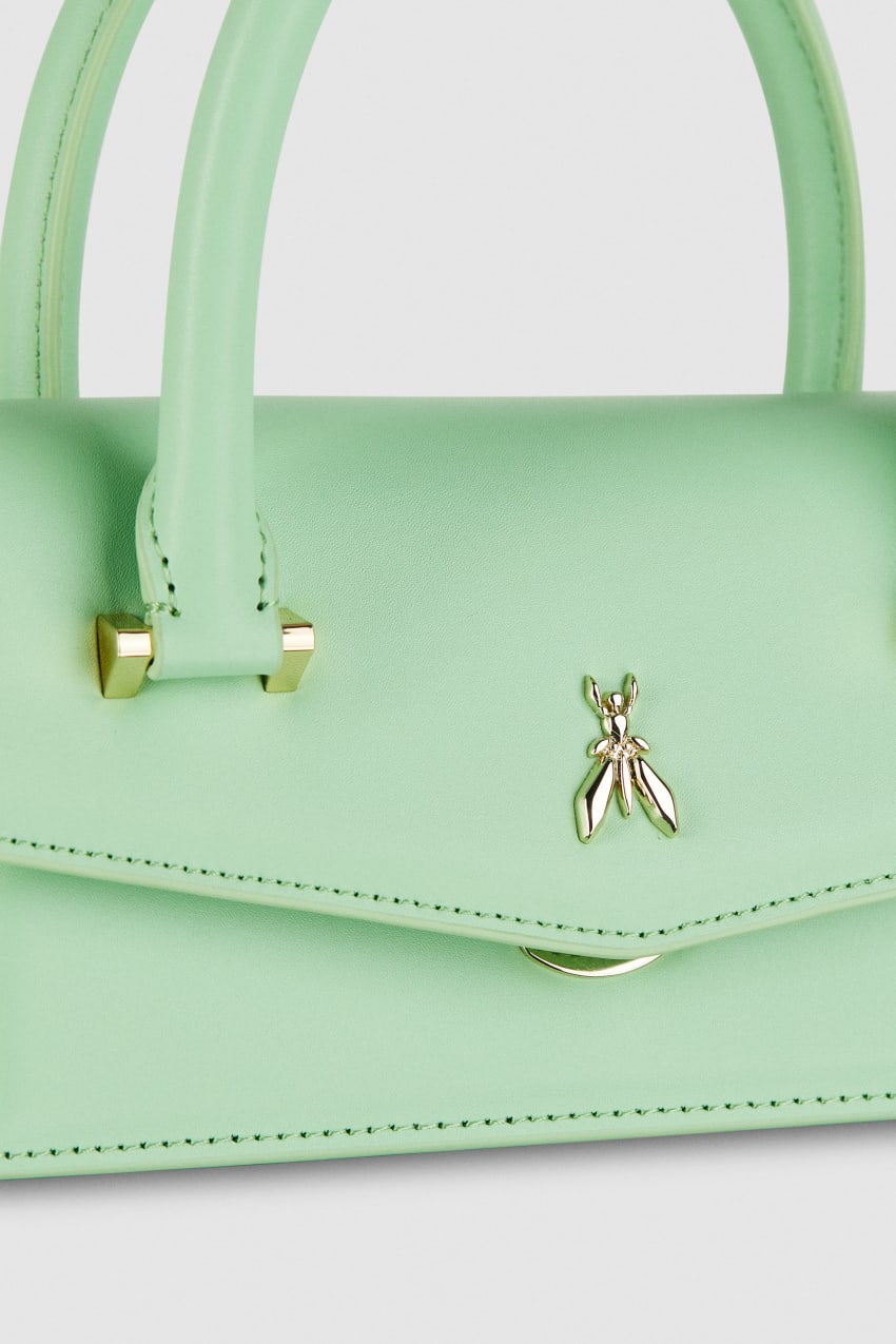 Patrizia Pepe Fly Bamby Shoulder Bag With Handles Verdes | 6518-KEWMP