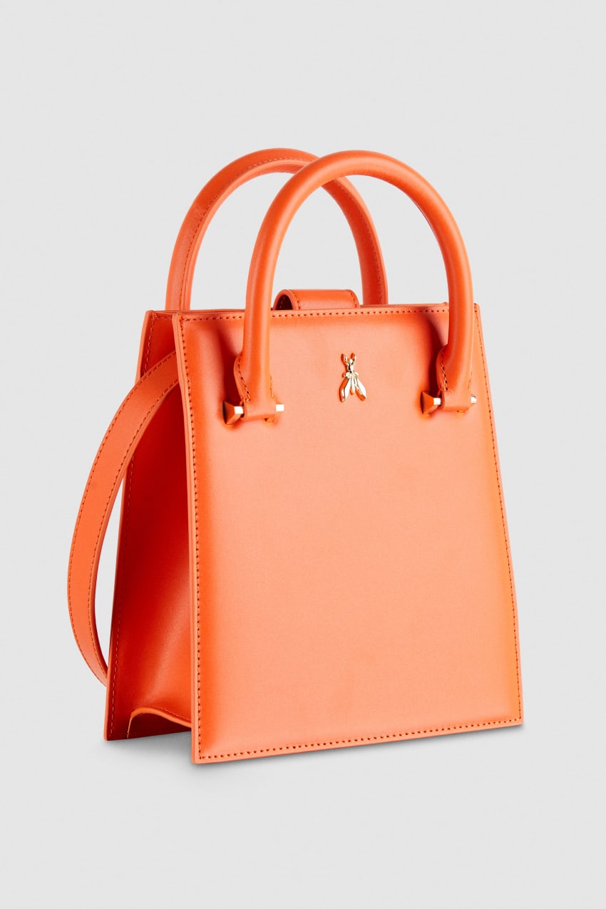 Patrizia Pepe Handbag With Shoulder Strap Laranja | 6984-YRVGF