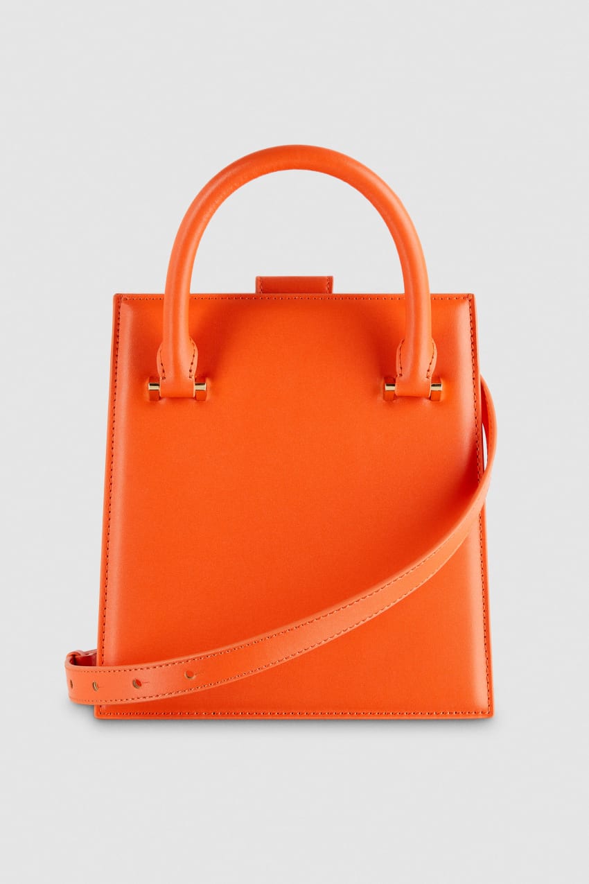 Patrizia Pepe Handbag With Shoulder Strap Laranja | 6984-YRVGF