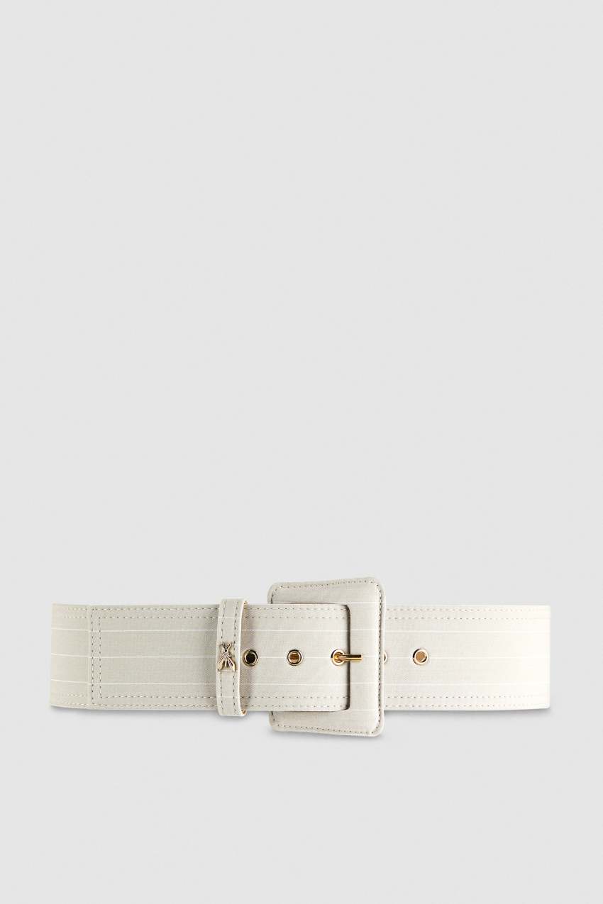 Patrizia Pepe High Waist Fabric Belt Cinzentas | 6431-PJFKU