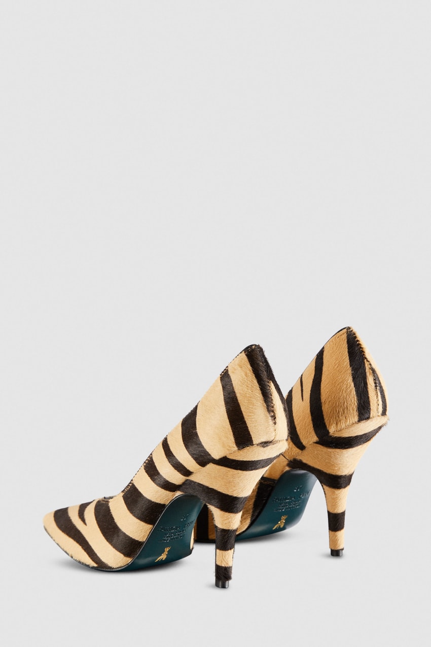 Patrizia Pepe Leather Pumps Animalier | 5164-JOGMV