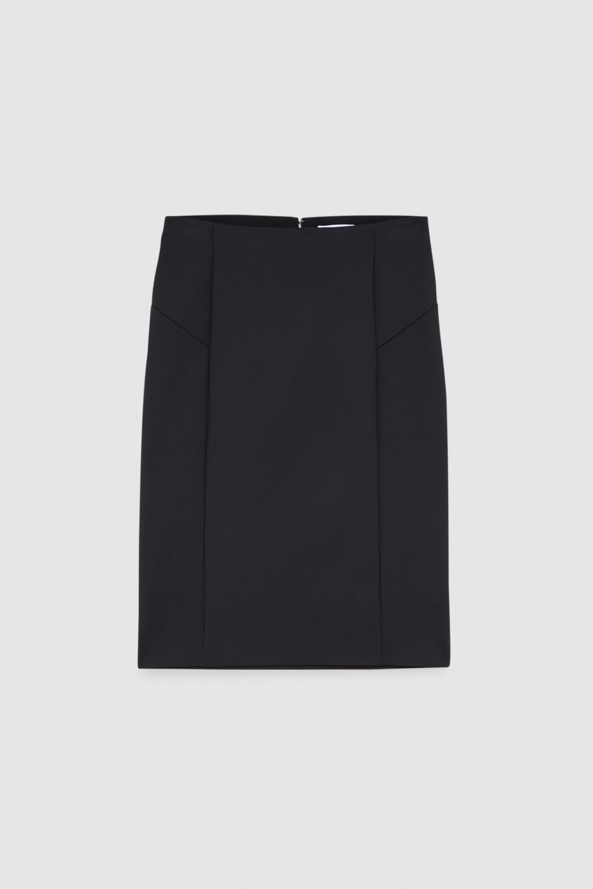 Patrizia Pepe Midi Pencil Skirt Pretas | 8257-JECYG