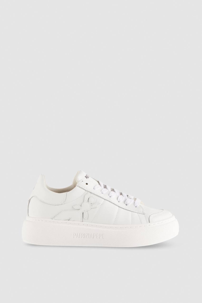 Patrizia Pepe Pepe Fly Sneakers Branco | 3725-NQCFX