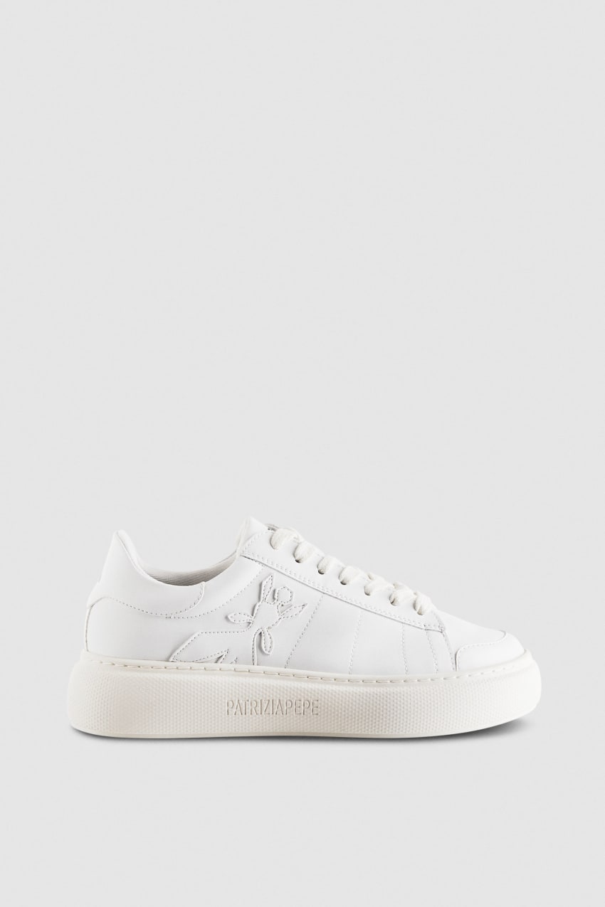 Patrizia Pepe Pepe Fly Sneakers Branco | 3725-NQCFX