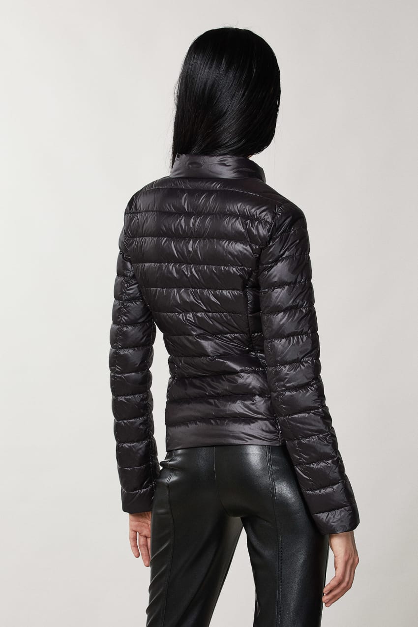 Patrizia Pepe Reversible Down Proof Nylon Down Jacket Pretas | 1745-GNMAE