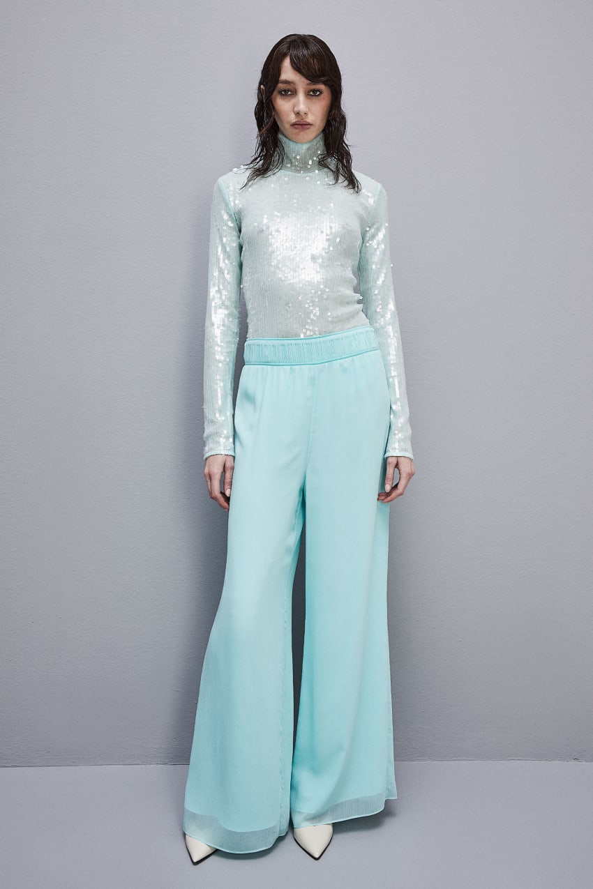 Patrizia Pepe Sequined Body Shirt Verdes | 9138-KCHEP