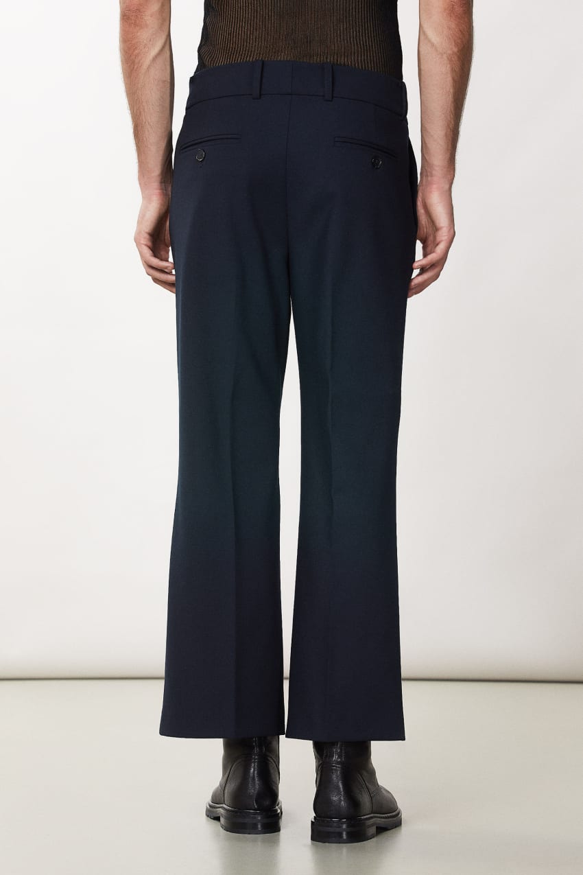 Patrizia Pepe Slim Ankle Pants Azuis | 1024-BPRVN