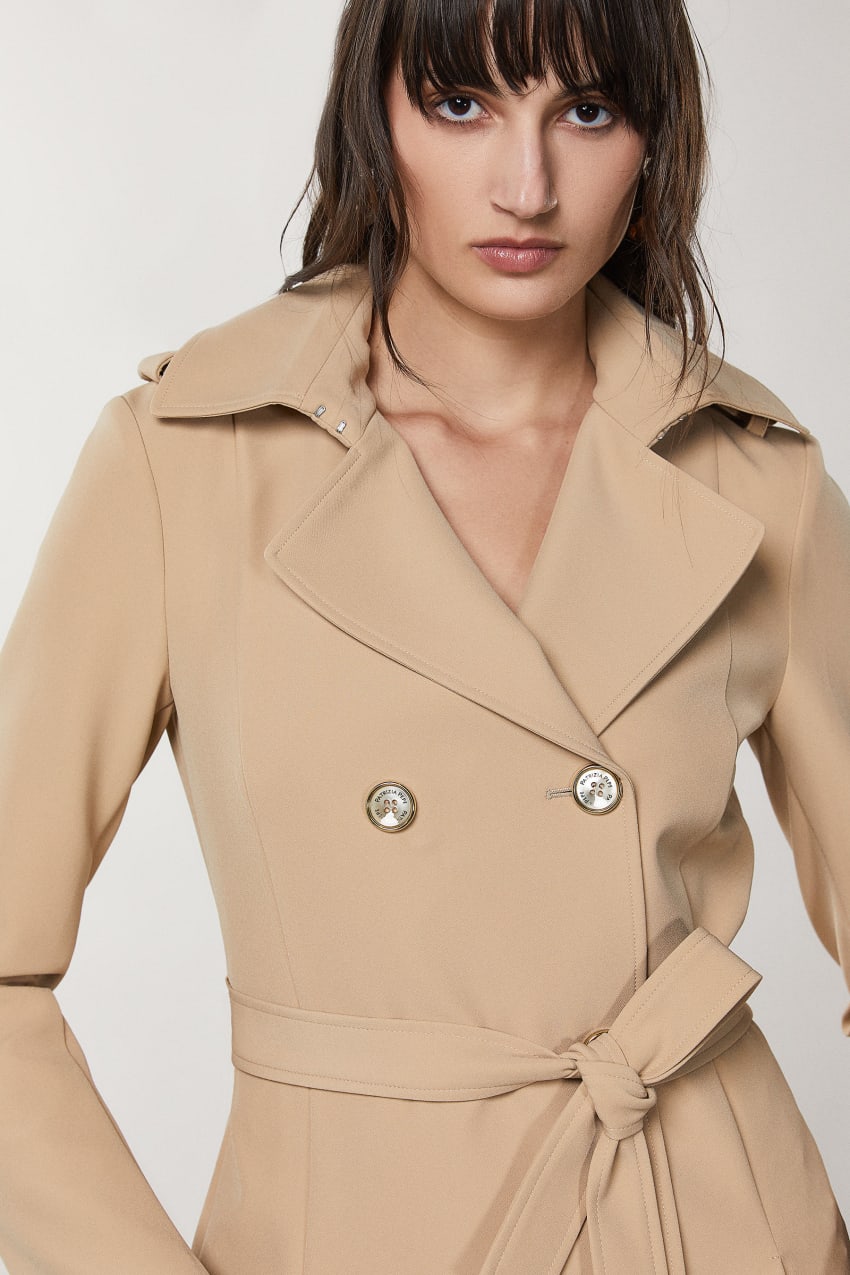 Patrizia Pepe Trench Bege | 8540-SWOTI